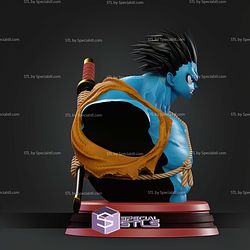 Luffy Nightmare Bust STL Files