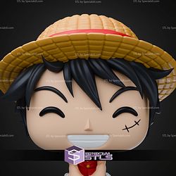 Luffy One Piece Funko 76mm STL Files