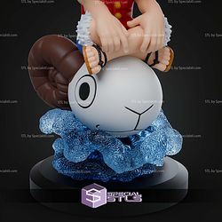 Luffy One Piece Funko 76mm STL Files