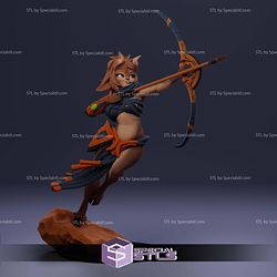 Lyrissa The Stormborne Faun Uncut STL Files