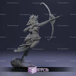Lyrissa The Stormborne Faun Uncut STL Files