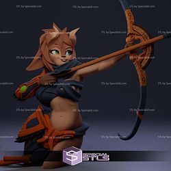 Lyrissa The Stormborne Faun Uncut STL Files