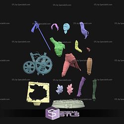 Maelle Clair Obscur Expedition 33 Mechanic STL Files