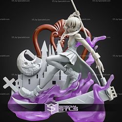 Maka Albarn Soul Eater Diorama 250mm STL Files