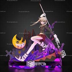 Maka Albarn Soul Eater Diorama 250mm STL Files