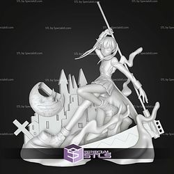 Maka Albarn Soul Eater Diorama 250mm STL Files