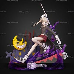 Maka Albarn Soul Eater Diorama 250mm STL Files