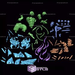 Maki and Toji Zenin 440mm STL Files