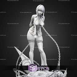 Makima Control Devil Nude Version STL Files