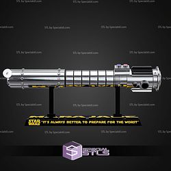 Mara Jade Lightsaber W280mm STL Files