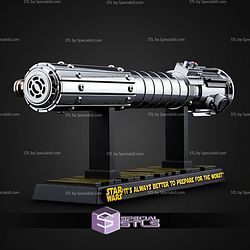 Mara Jade Lightsaber W280mm STL Files