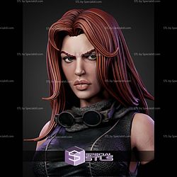 Mara Jade Portrait Bust H265mm STL Files
