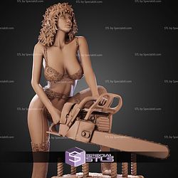 Mercedes Chainsaw Hooker STL Files