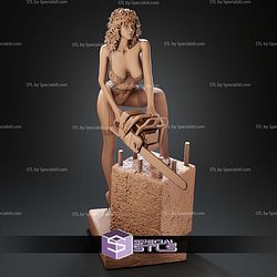 Mercedes Chainsaw Hooker STL Files