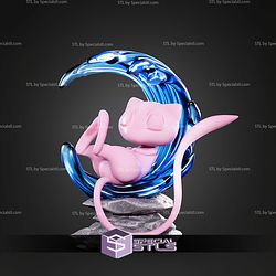 Mew Pokemon Sleeping 1-8 STL Files