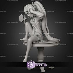 Miku Mimukauwa Nice Try 221mm STL Files