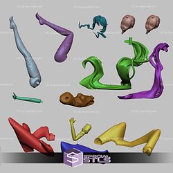 Miku Venom 185mm STL Files