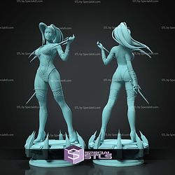 Mileena Standalone 1-6 STL Files
