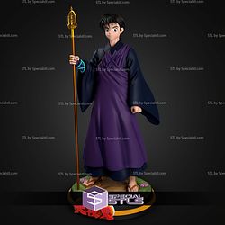 Miroku Inu Yasha 198mm STL Files