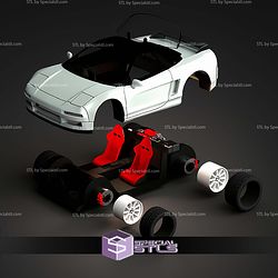 Model Kit Car STL Files Honda NSX