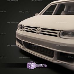 Model Kit Car STL Files Volkswagen Golf R32 MK4
