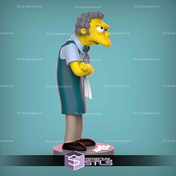 Moe Szyslak The Simpsons 150mm STL Files