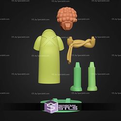 Moe Szyslak The Simpsons 150mm STL Files