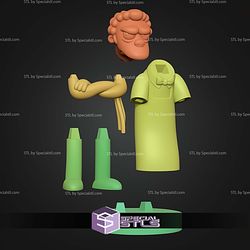 Moe Szyslak The Simpsons 150mm STL Files