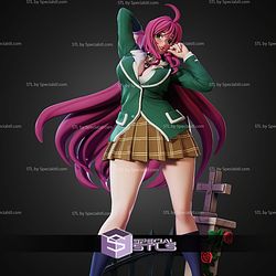 Moka Akashiya Rosario Vampire STL Files