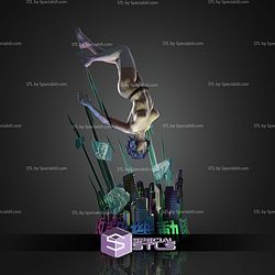 Mokoto Kusanagi Ghost in the Shell 380mm STL Files