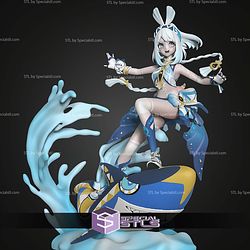 Mualani Genshin Impact 250mm STL Files