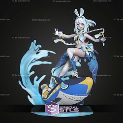 Mualani Genshin Impact 250mm STL Files