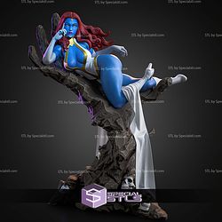 Mystique Lying STL Files