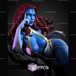 Mystique Lying STL Files