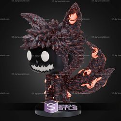Naruto Kyuubi 4 Tails Funko 88mm STL Files