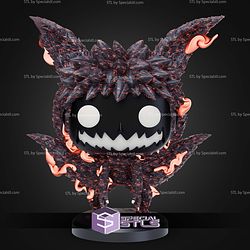 Naruto Kyuubi 4 Tails Funko 88mm STL Files