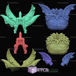 Naruto Kyuubi 4 Tails Funko 88mm STL Files