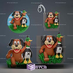 Nes STL Collection Cartridges Duck Hunt Wall Decors Figures