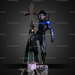 Nightwing on Tower 1-8 STL Files