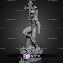 Nightwing on Tower 1-8 STL Files