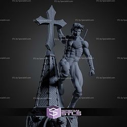 Nightwing on Tower 1-8 STL Files