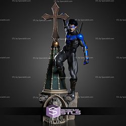 Nightwing on Tower 1-8 STL Files