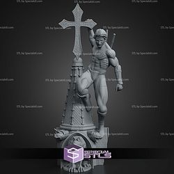 Nightwing on Tower 1-8 STL Files
