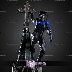 Nightwing on Tower 1-8 STL Files