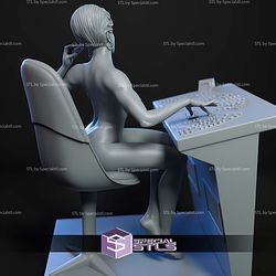 Nyota Uhura Desk NSFW STL Files