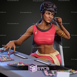 Nyota Uhura Desk STL Files