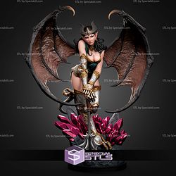 Nyssara Vampire Woman STL Files