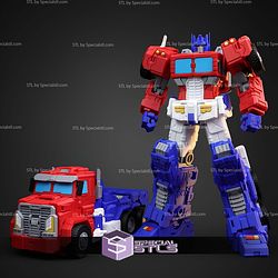 Optimus Prime Rigmaster STL Files