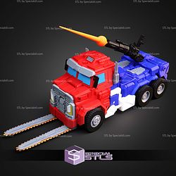 Optimus Prime Rigmaster STL Files