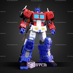 Optimus Prime Rigmaster STL Files